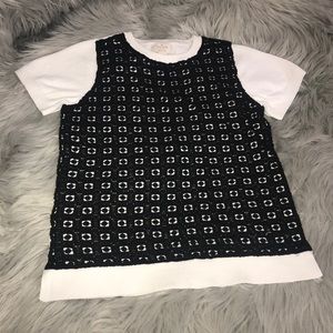 Kate Spade ♠️ Short sleeved knitted shirt